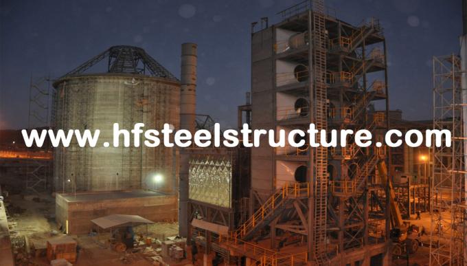 Vorfabriziertes Gesamtmetallindustrielle Stahlgebäude ohne Beton 4