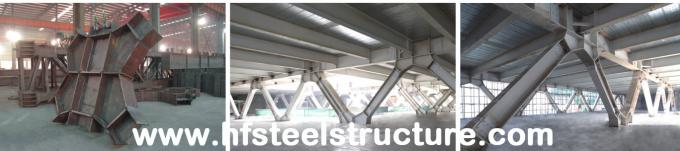 Hochhaus-Stahlgebäude-mehrstöckiges Stahlgebäude-elektrisches galvanisiert und Reiben, lochend, Strahlen 5