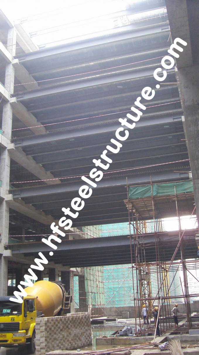 Hochhaus-Stahlgebäude-mehrstöckiges Stahlgebäude-elektrisches galvanisiert und Reiben, lochend, Strahlen 2