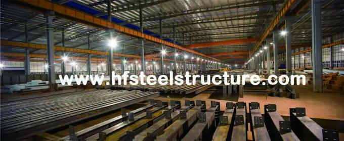 Schließen Sie Baustahl-Herstellungen für industrielles Stahlgebäude ab 11